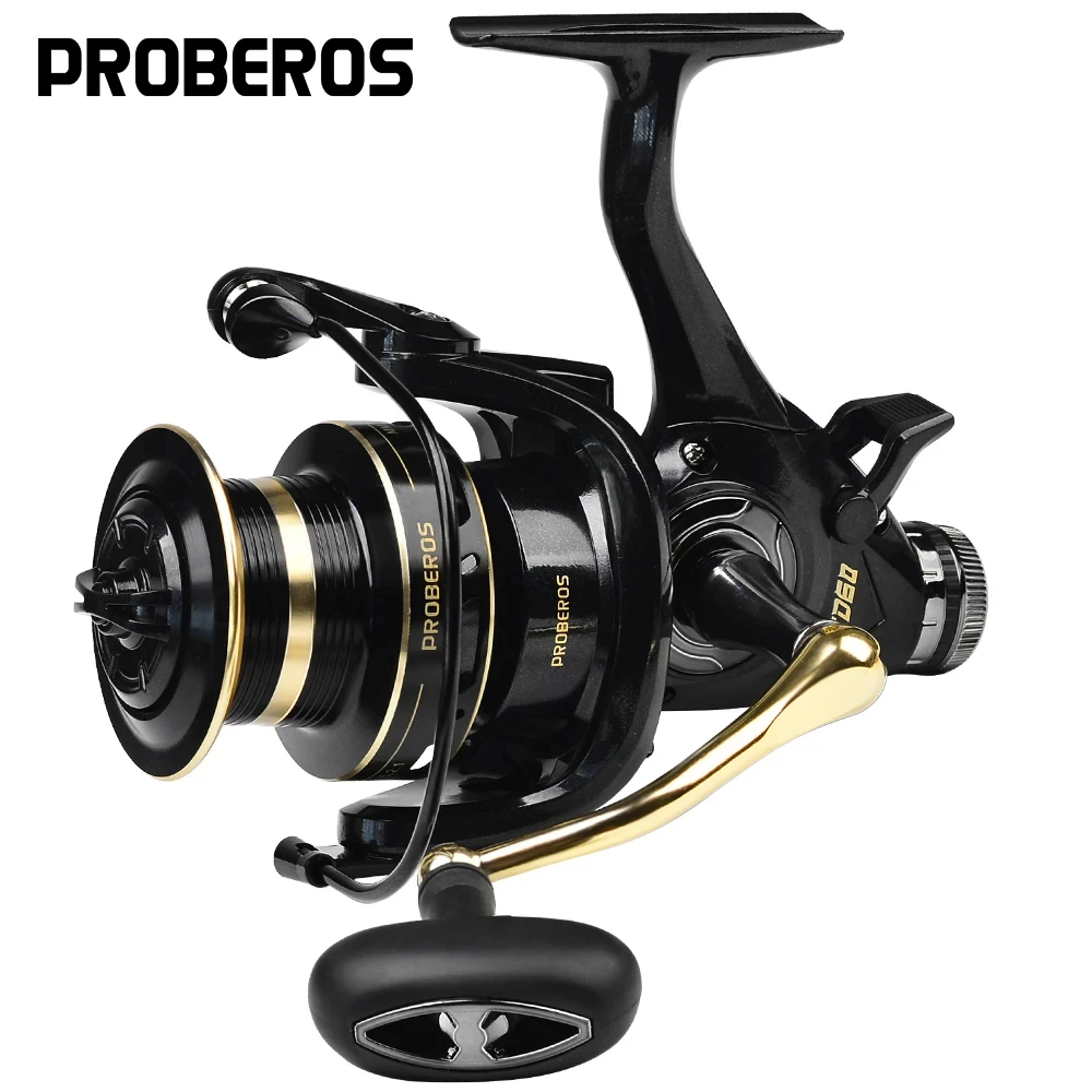 

PROBEROS Fishing Reel with CNC Machine Spool 11-19KG Max Drag Freshwater Wheel FD30-FD60 Spinning Wheel 5.2:1 High Speed