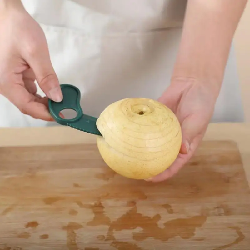 Manual Rotating Vegetable Cutter Cucumber Potato Carrot Vegetables Spiral Knife Apple Sydney Divider Curler Knife Kitchen Tools