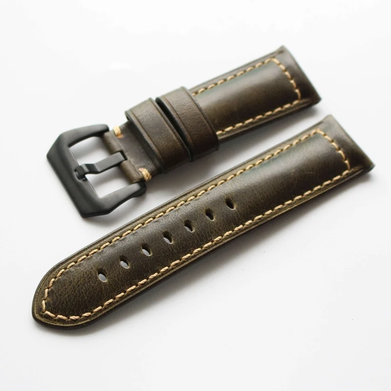 26mm Leather Watch Strap Panerai Handmade Leather Panerai Leather