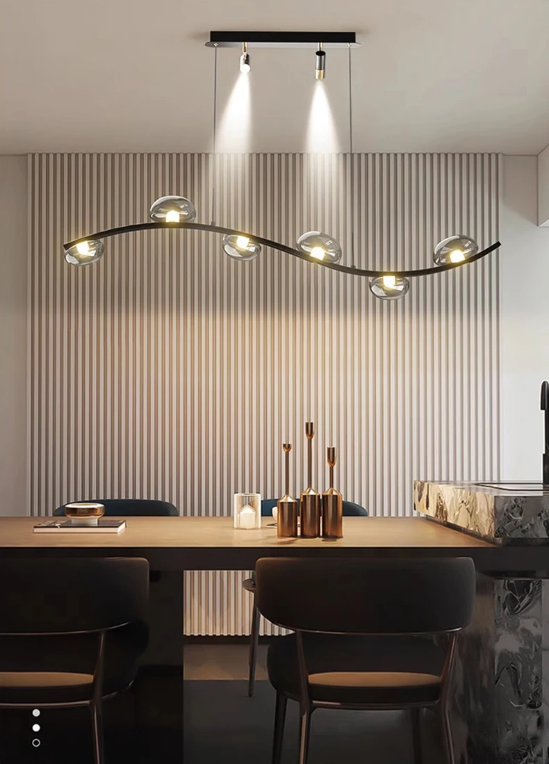 Description Picture 3 of itemModern home decor led lights pendant light lamps for living room led Chandeliers for dining room hanging light indoor lighting