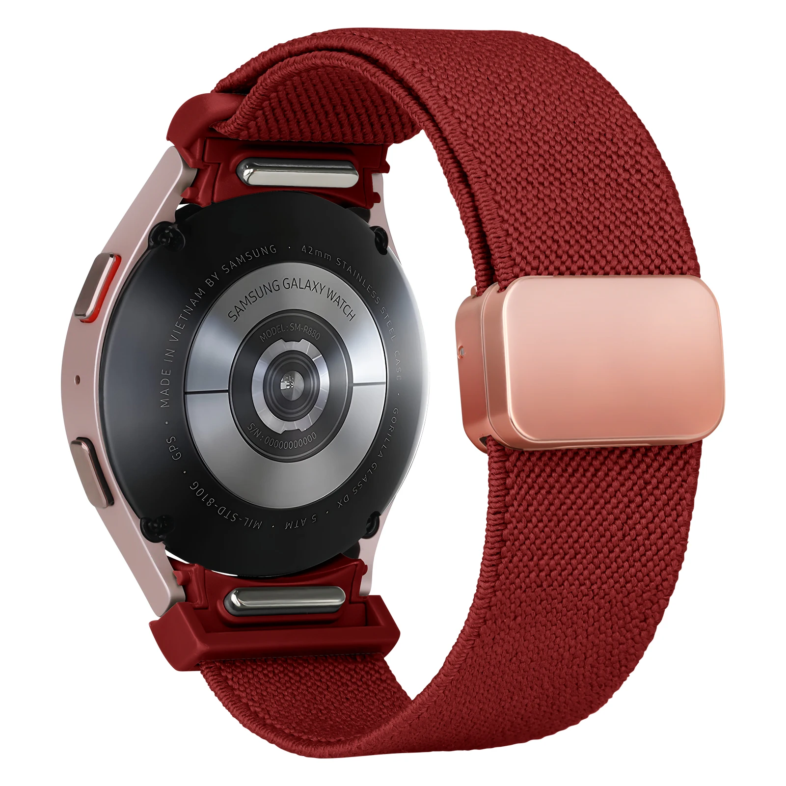 Magnetic Nylon No-Gap Watch Band Bracelet