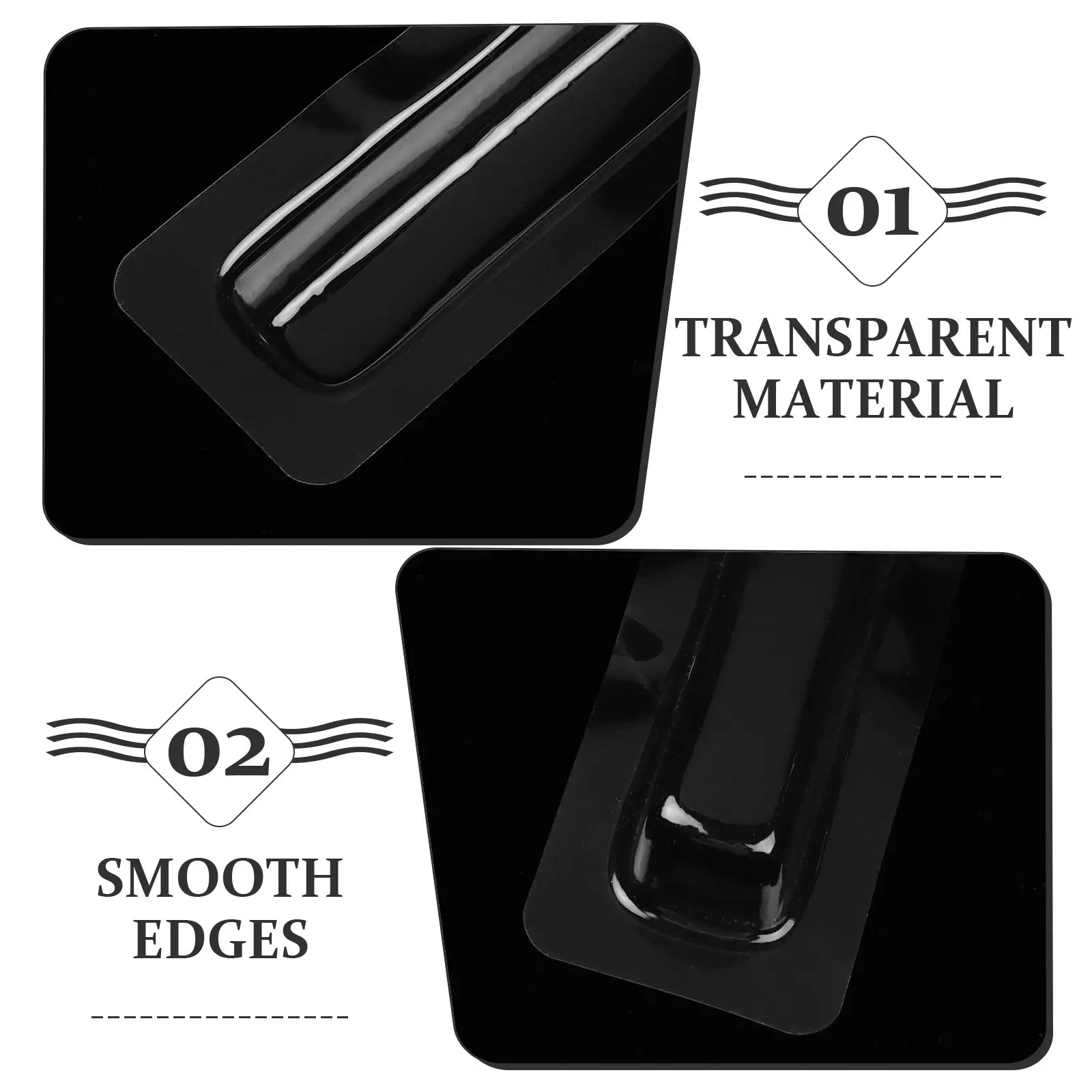 20 Pcs Clock Pointer Protection Box Wall Clock Hands Protective Covers Analog Accessory Pendulum Anti Collision