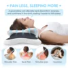 Butterfly Memory Foam Pillows Butterfly Shaped Relaxing Cervical Slow Rebound Neck Pillow Pain Relief Sleeping Orthopedic Beding 3