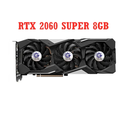 Renovering Sympatisere kombination C CCTING GeForce RTX 2060 SUPER WINDFORCE 8G 2060S 12nm 8G 14000 MHz GDDR6  256bit Support AMD Intel Desktop CPU for GIGABYTE