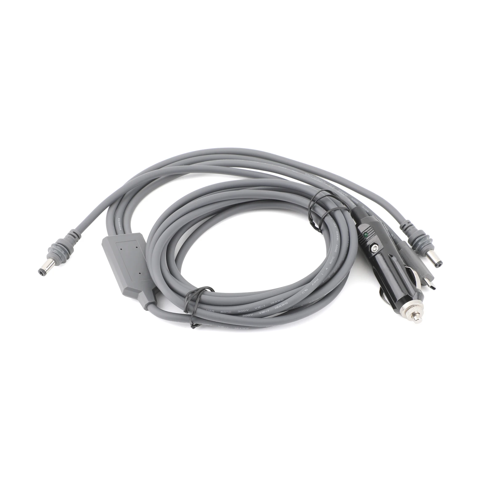 3 in 1 Car Charger Type-C DC to Mini DC Power Cable for Starlink starlink power cable
