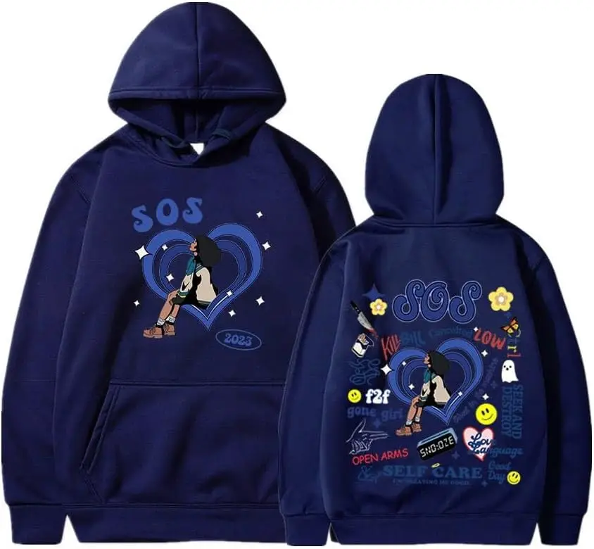 Hoodies for Women and Man SZ&Aacute; Long Sleeve Unisex Sweatshirt Hoodie Pullover Casual Comfort Tops