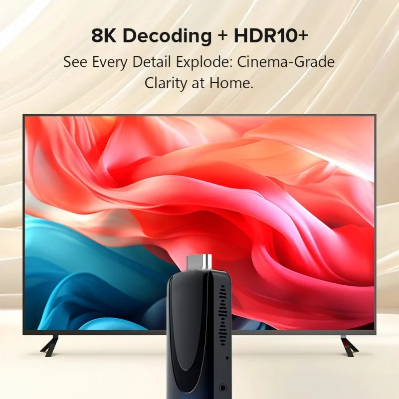 TV98 ATV X7 TV Stick 2GB16GB Android 14.0 Allwinner RK3518 Quad Core Wifi 4G 5G BT5.0 Voice Remote Smart Assistant HD 4K 8K iptv