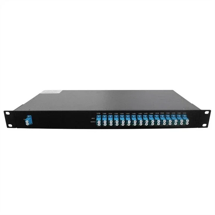  ̹ DWDM, CH21-CH36, LC UPC,  Ʈ , 1U  Ʈ, Mux Deumex, 100GHz, 16 ä
