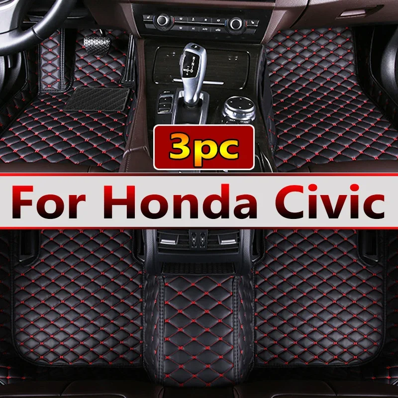 

Автомобильные коврики LHD для Honda Civic 2022, 2023, коврики, защитные аксессуары для стайлинга, коврики, коврики для ног, автозапчасти, водонепроницаемые чехлы для приборной панели