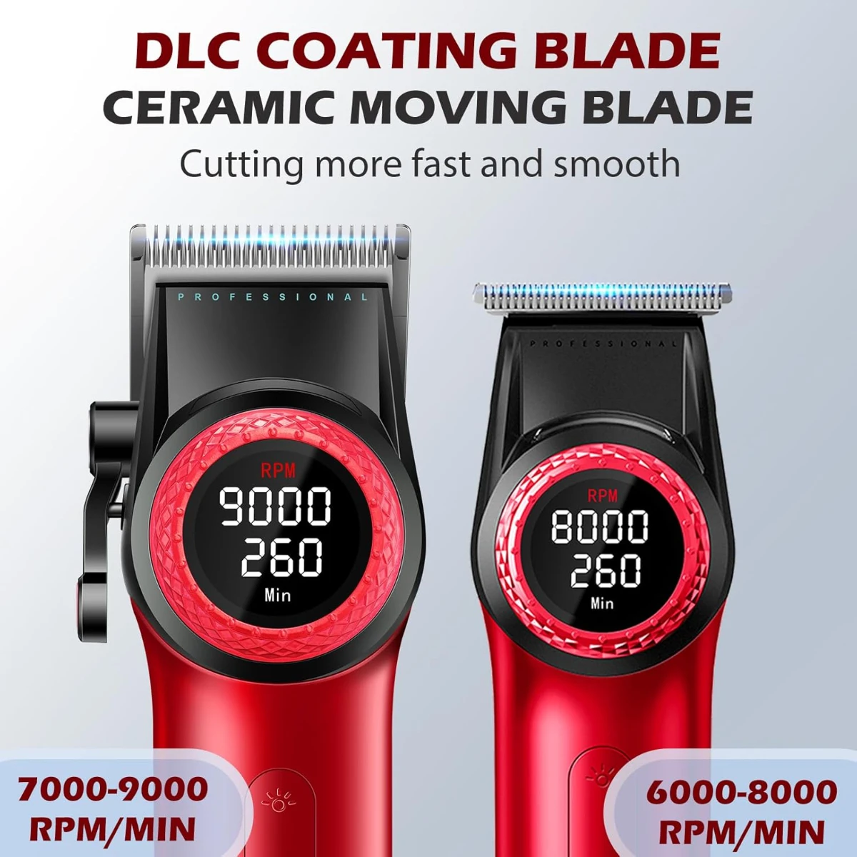 VGR ماكينة حلاقة شعر احترافية ماكينة قص شعر حلاق ك...