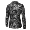 Mens Blazer Jacket Fashion Business Handsome British Style Casual Slim-fit Print Wedding Work Hot Chick At The Bar  Blazers 4