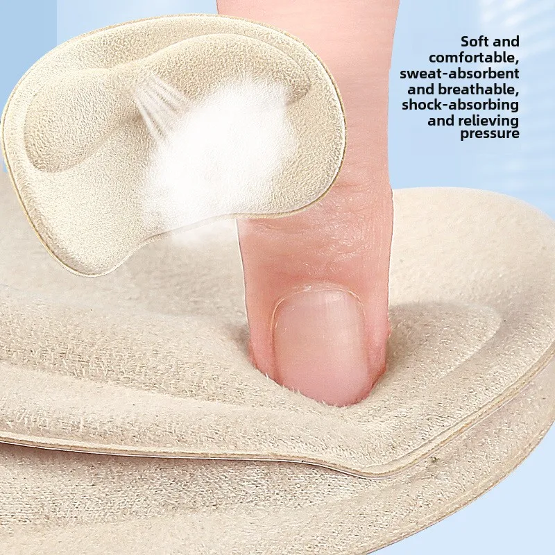 Heel Grips Liner Cushions Inserts Heel Pads Snugs for Shoe Too Big Men Women, Filler Improved Shoe Fit and Comfort