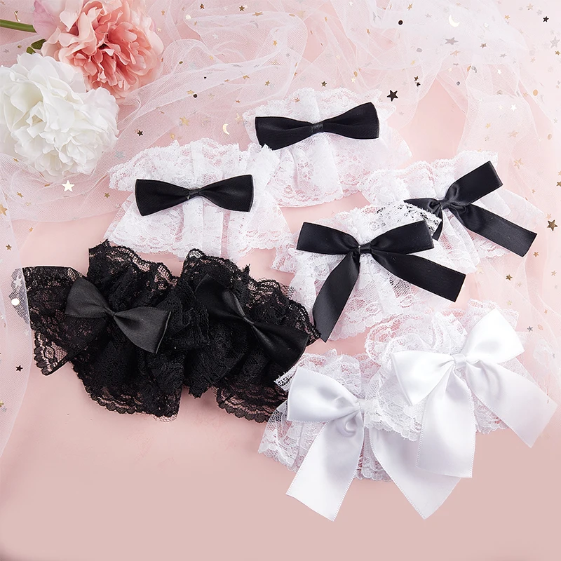 Gothic Lolita Cosplay Wrist Cuffs and Bracelet