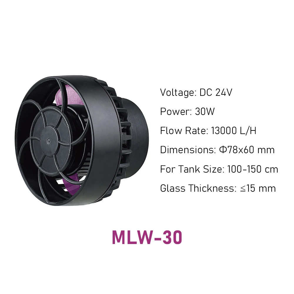 Jebao MLW Series Aquarium Smart Wave Maker Flow Pump with