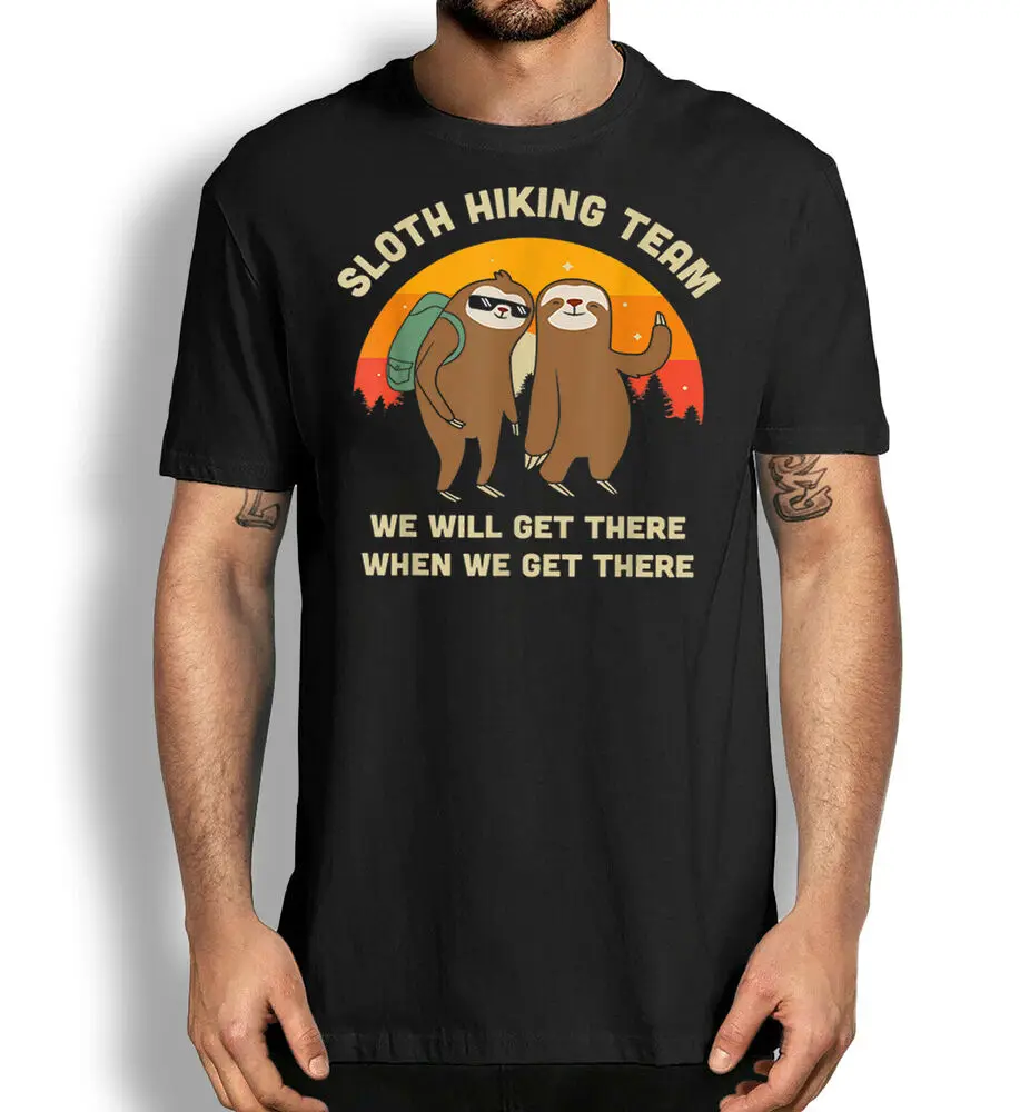 

Походная футболка, Винтажная футболка для ленивых походных команд, Мужская одежда, женские футболки Y2K, топы унисекс с коротким рукавом, лето