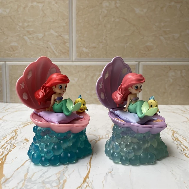 Genuine Anime Action Figure Story Series Ariel Shell Model Mermaid Scenery  Model Ornament - AliExpress