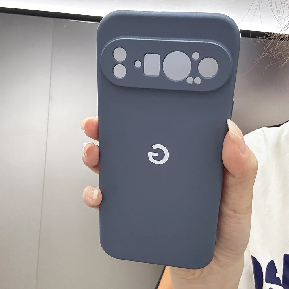 Liquid Silicone Shockproof Plain Case - Soft Protective Cover