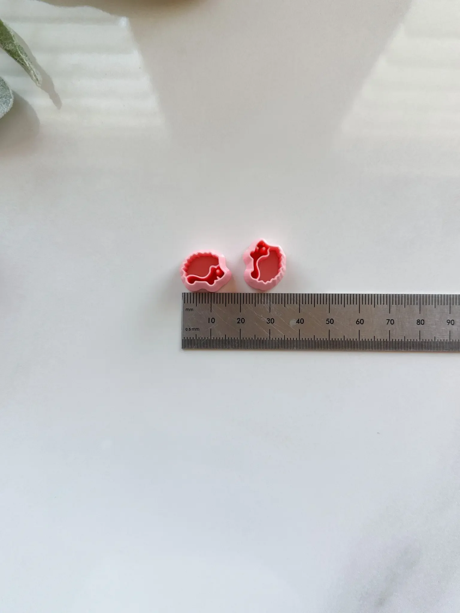 Description Picture 4 of itemAnimal Soft Pottery Clay Cutter DIY Cute Bear Hedgehog Earring Jewelry Clay Tools Small Polymer Clay Cutters Handmade Clay Molds