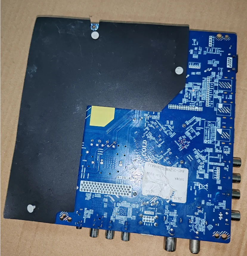 CV352-B55 3 in 1 WiFi 네트워크 TV 마더보드, 실제 사진, 60-180V 600ma 1g+8G 테스트됨