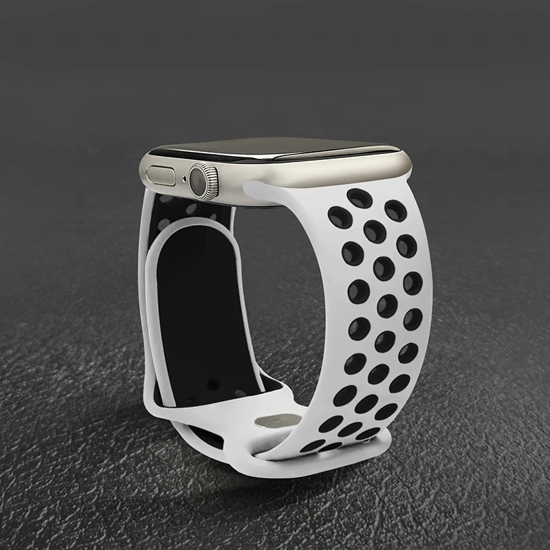 Premium Silicone Sports Watch Strap – Durable Rubber Band for Comfort and Style