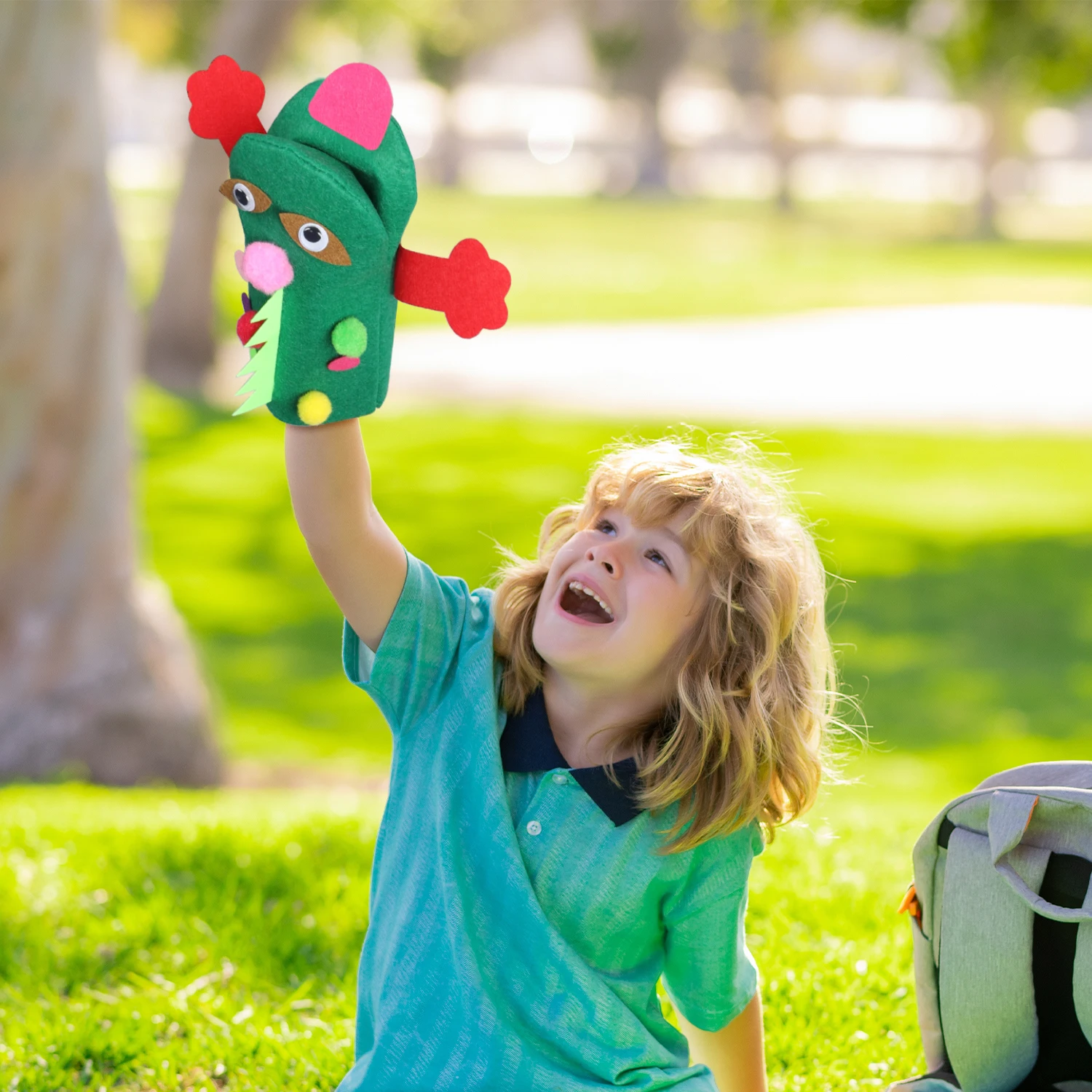 Animal-Themed DIY Hand Puppet Craft Kit