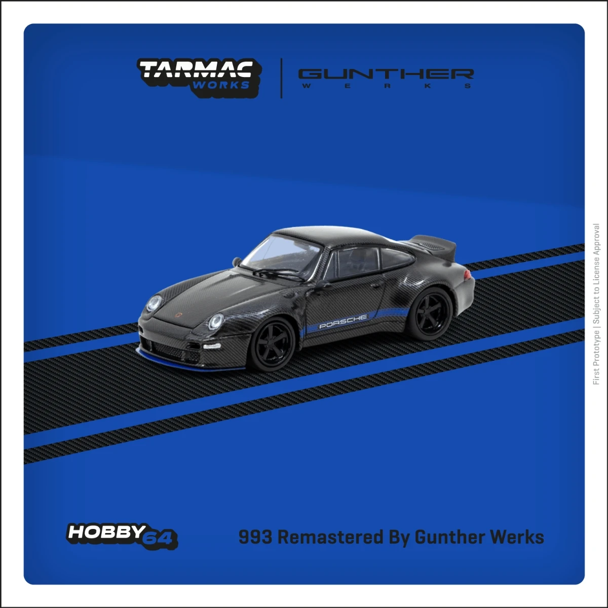 

Tarmac Works 1:64 993 Remastered Car Model
