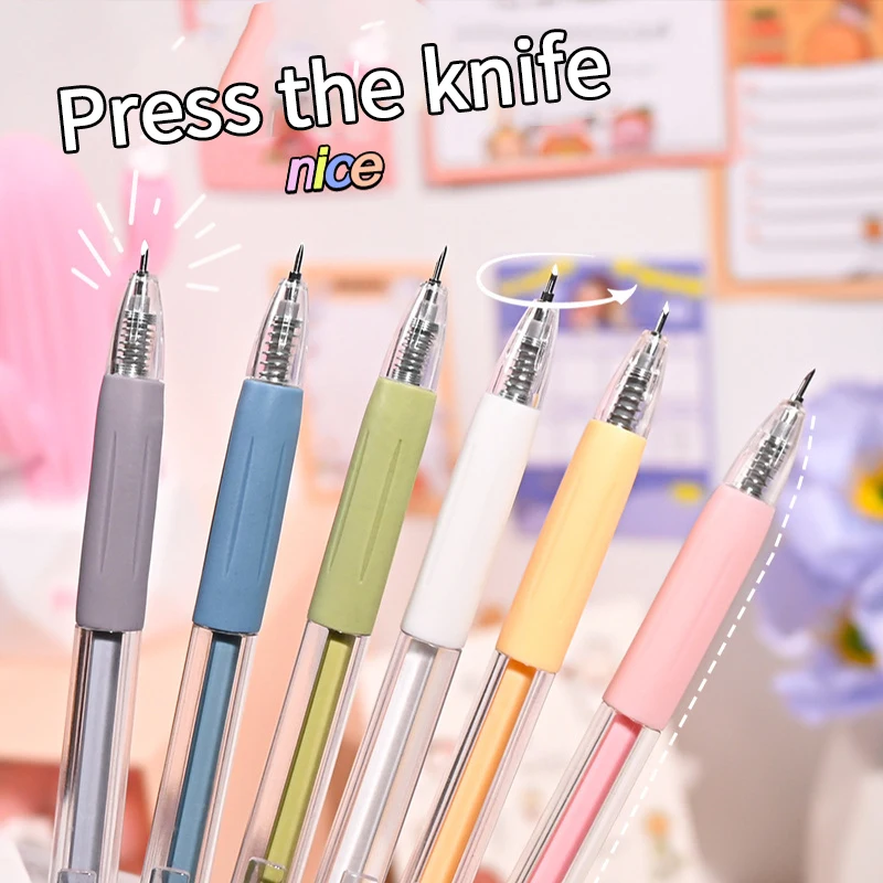 Kawaii Art Utility Knife Pen Knife Cut Scrapbooking Cutting Tool Express Box School Supplies DIY Craft Supplies 5 style