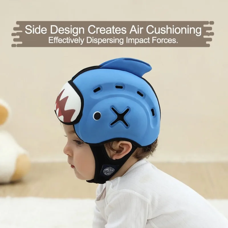 New Safety Baby Walk Learning Head Protection Helmet Hat Shockproof Anti-Collision 360° All-round Head Protector Bonnet for Baby 4