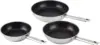 Diameter with Non-Stick Coating 3 Diameter, Stainless Steel, 24 cm, 3 Units 1