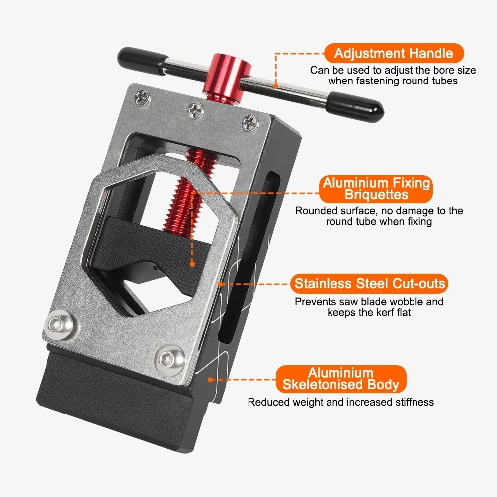 Bicycle Cutter Tool TOSEEK Bicycle Carbon Steerer Bar Cutter Fork Tube Carbon Fibre Seatpost Saw Tool For Bike Fork Fix Tube Handlebar Seatpost Pipe