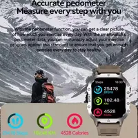 2025 nouvelle montre intelligente hommes pour femmes militaire extérieure GPS piste Sport montres fréquence cardiaque sommeil étanche montre intelligente IOS Android 5