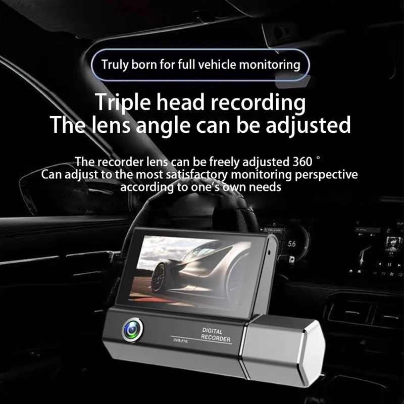 تسجل فيديو للرؤية الليلية للسيارة 3 بوصة واي فاي F...