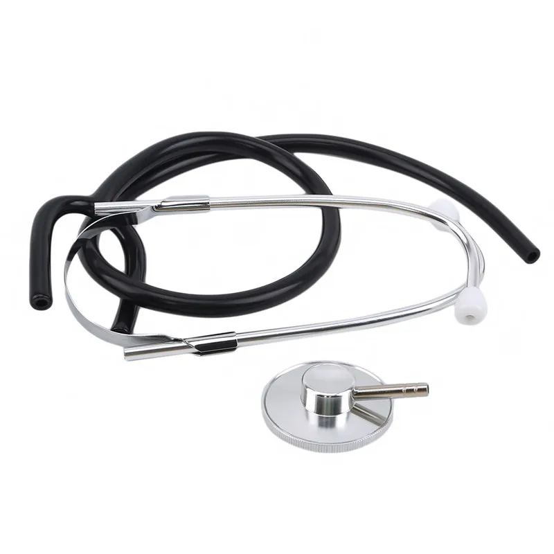 Portable Doctor Stethoscope Teaching Tools Aluminum Stethoscope Home Use Student Veterinary Nurse Practice Supplies