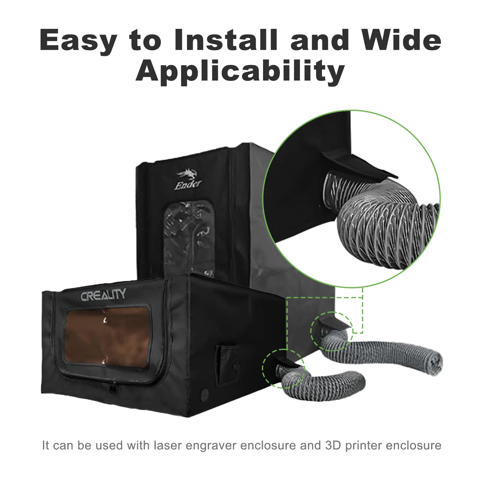 CREALITY Ender エンクロージャー 排気ファンキット セット 【公式通販】