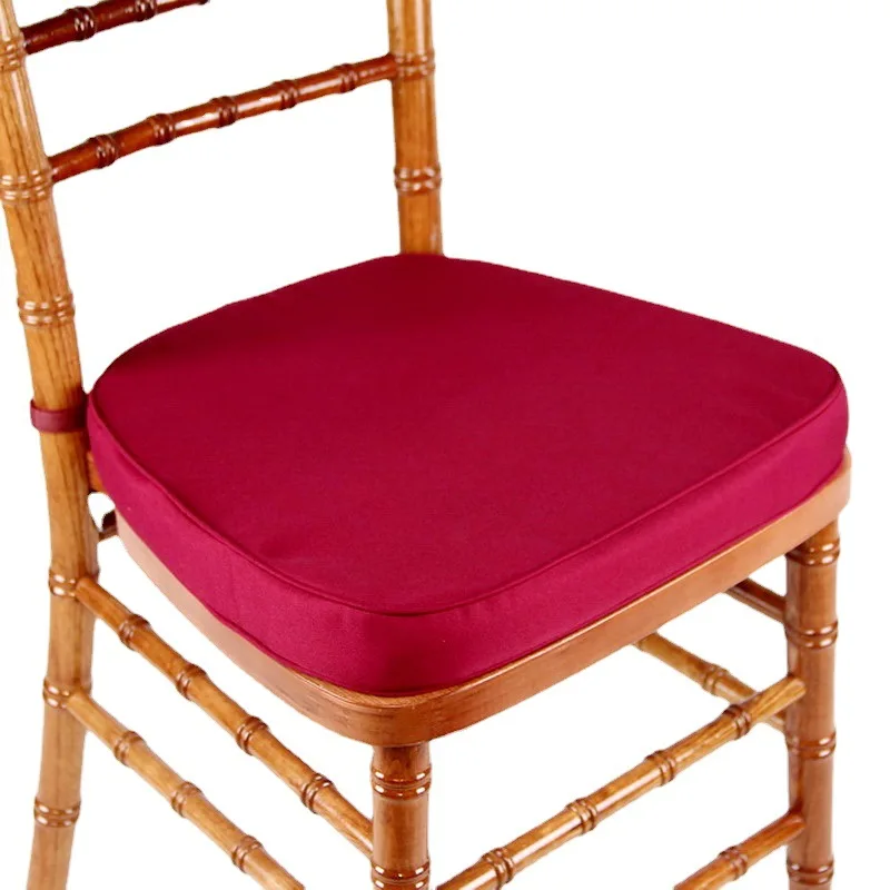 Soft Fabric Cushion for Wedding Chair, Chiavari Chair Removable Cushion 3