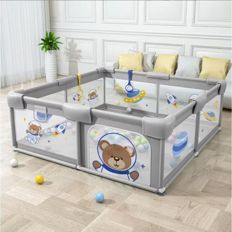 Discounting playpen for baby indoor safe playpen with play mat ocean ball baby games toys for kids