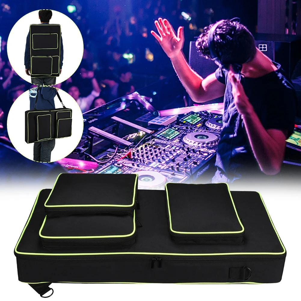 Borsa da trasporto antiurto morbida da viaggio, custodia antigraffio per controller DJ con tracolla regolabile per Pioneer DJ DDJ-FLX10 - immagine 3