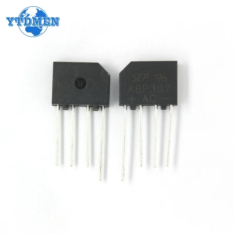10PCS 3A 1000V KBP307 Diode Bridge Rectifier KBP 307 Power Diodes Kit diode bridge rectifier electronic component rectifier diodes electrical rectifier diodes electrical diodes electrical component