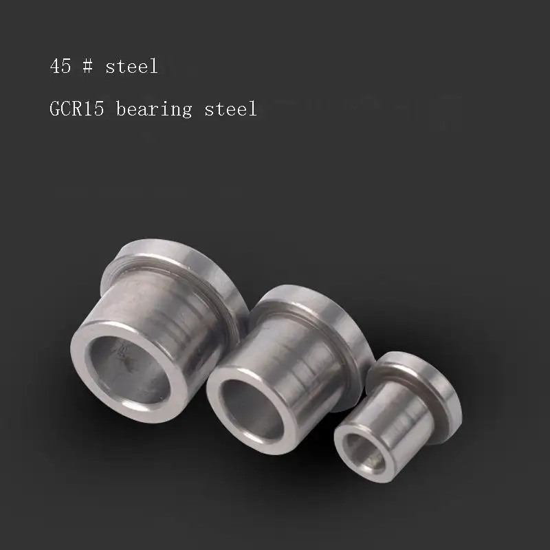 Gym Accessories, 304 Stainless Steel Sleeve, Flange Shaft Sleeve, GCR15 Bearing Steel Axle Sleeve Pipe 3