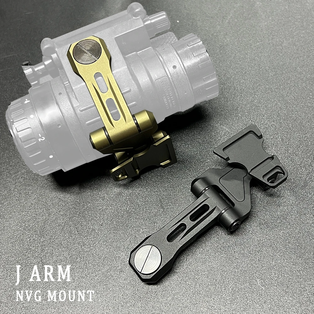 Metal NVG Bridge Helmet Mount Monocular Bracket Dovetail Lightweight fits PVS-14 Night Vision Goggle Adapter Hunting