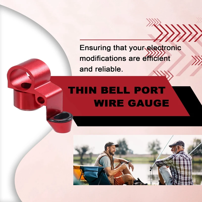 Lua Outlet Hole Conductor Outlet Hole Conductor Lua Modification Accessories Thin Bell Port Wire Gauge Modification Accessories