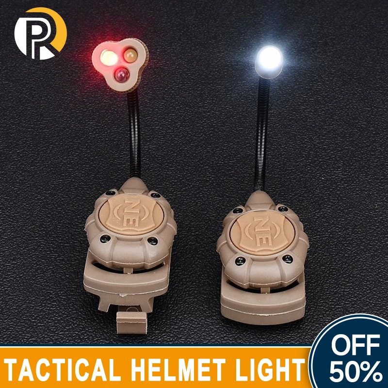 

Tactical Airsoft Helmet Strobe Light Mpls Mode LED Helmet Lights Fast Helmet Lamp Hunting Survival Safety Flashlight Accessories