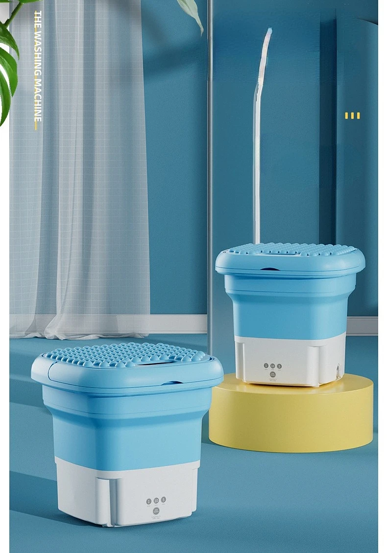 Mini Washing Machines 13L Folding Portable Washing Machine Big Capacity  With Dryer Bucket For Clothes Tourist Travel Home Mini Socks Underwear  Washer From Mfck, $32.08