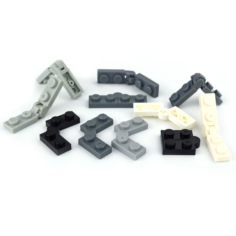 DIY Building Blocks 44302 44301 2429 2430 Changeover Catch Hinge brick high-tech Parts DIY MOC Parts Creative Toys 73983 6134