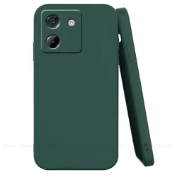 Enhanced Shockproof Bumper Armor Liquid Silicone Case Cover - Original s for Poco M7 Pro 5G (Black Green)