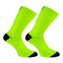 Vibrant Multicolor Comfortable High-Quality Cycling and Running Socks (Glv)