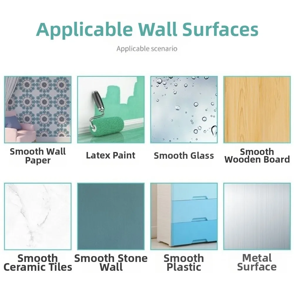 0-2M Kids Height Ruler Sliding Measuring Wall Sticker Height Measurement Guage Meter Foldable High Precision Baby Growth Chart