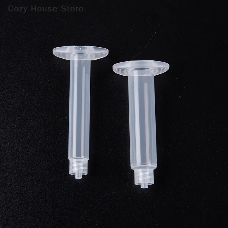 5pc 10/55cc Glue Dispensing Syringe Barrel Set Glue Adhesive Dispenser Industrial Syringe Tube With Stopper