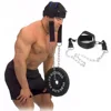 Gym Fitness Weight Bearing Cap Adjustable Neck Harness with Steel Chain Neck Trainer Neck Muscle Power Training 1