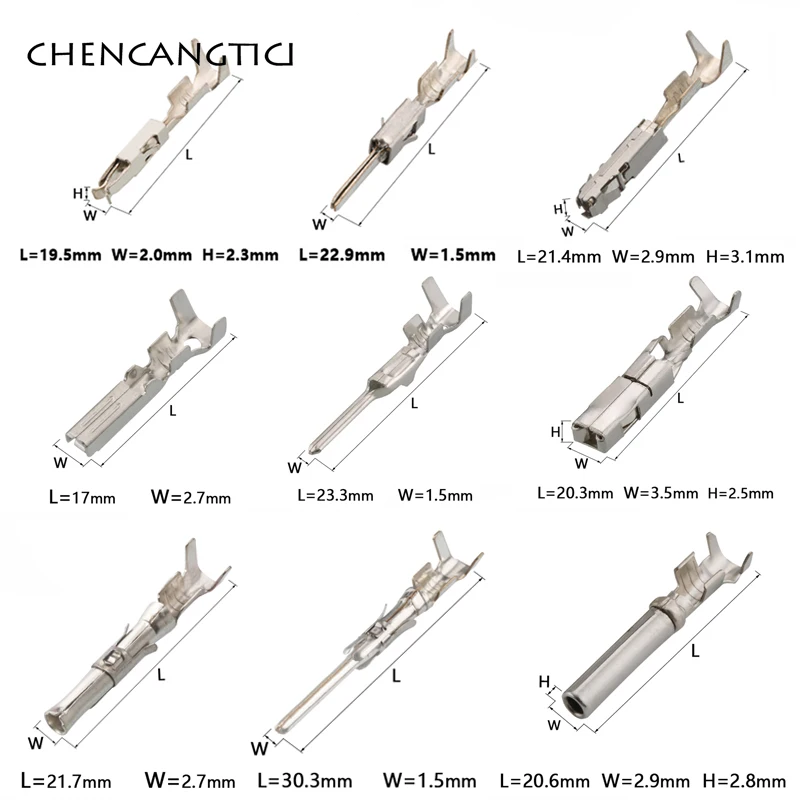 1.5 Mm Fci Tyco Dt Deutsch Crimp Wire Terminal Connettore Elettrico Automatico Maschio Femmina Pin Per Vw Bmw Honda Ect.